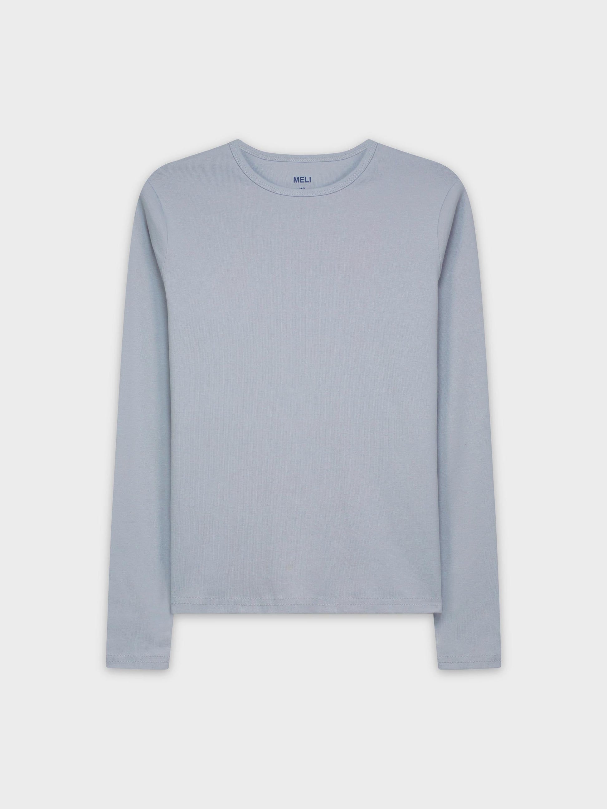 CLASSIC TEE LONG SLEEVE-LIGHT BLUE-0